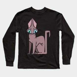 Simple Sphynx Long Sleeve T-Shirt